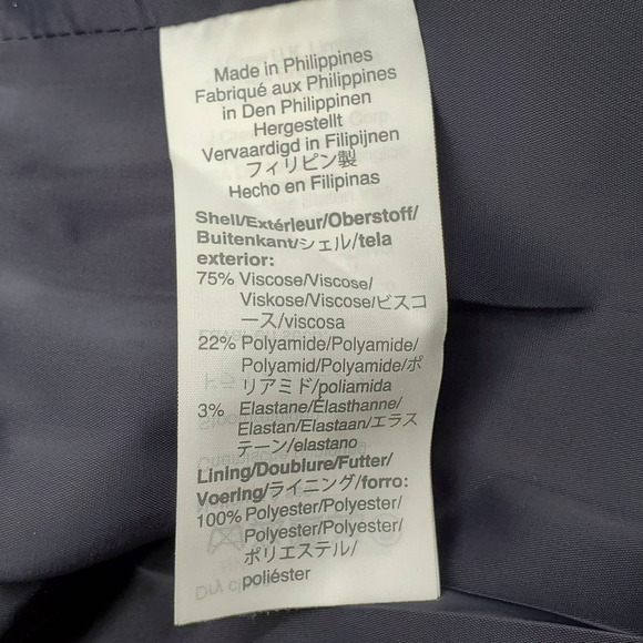 J. Crew 365 Going Out Open Front Blazer Stretch Twill Black Size 4 - Picture 8 of 9